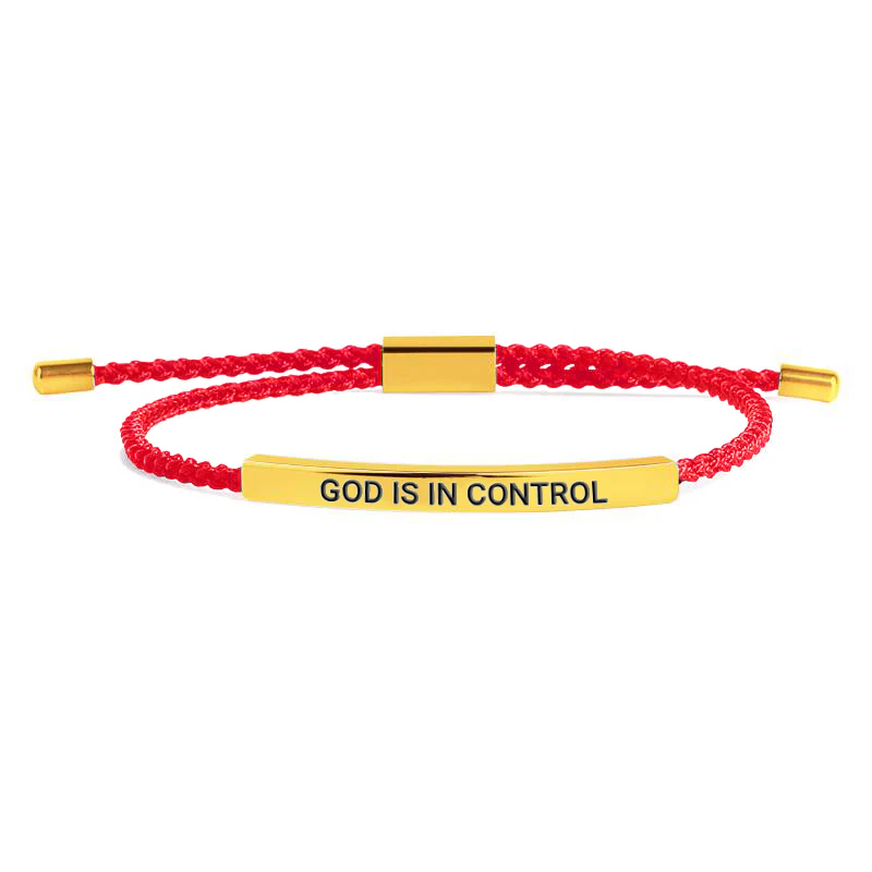 God Is In Control Inspire Bracelet