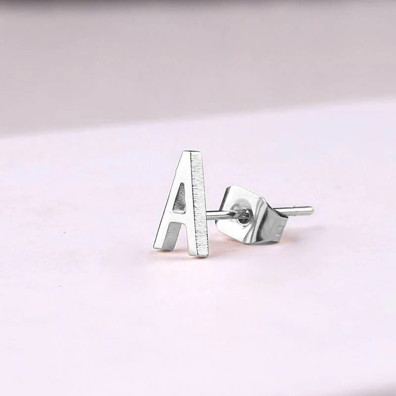 The Skinny Initial Earrings