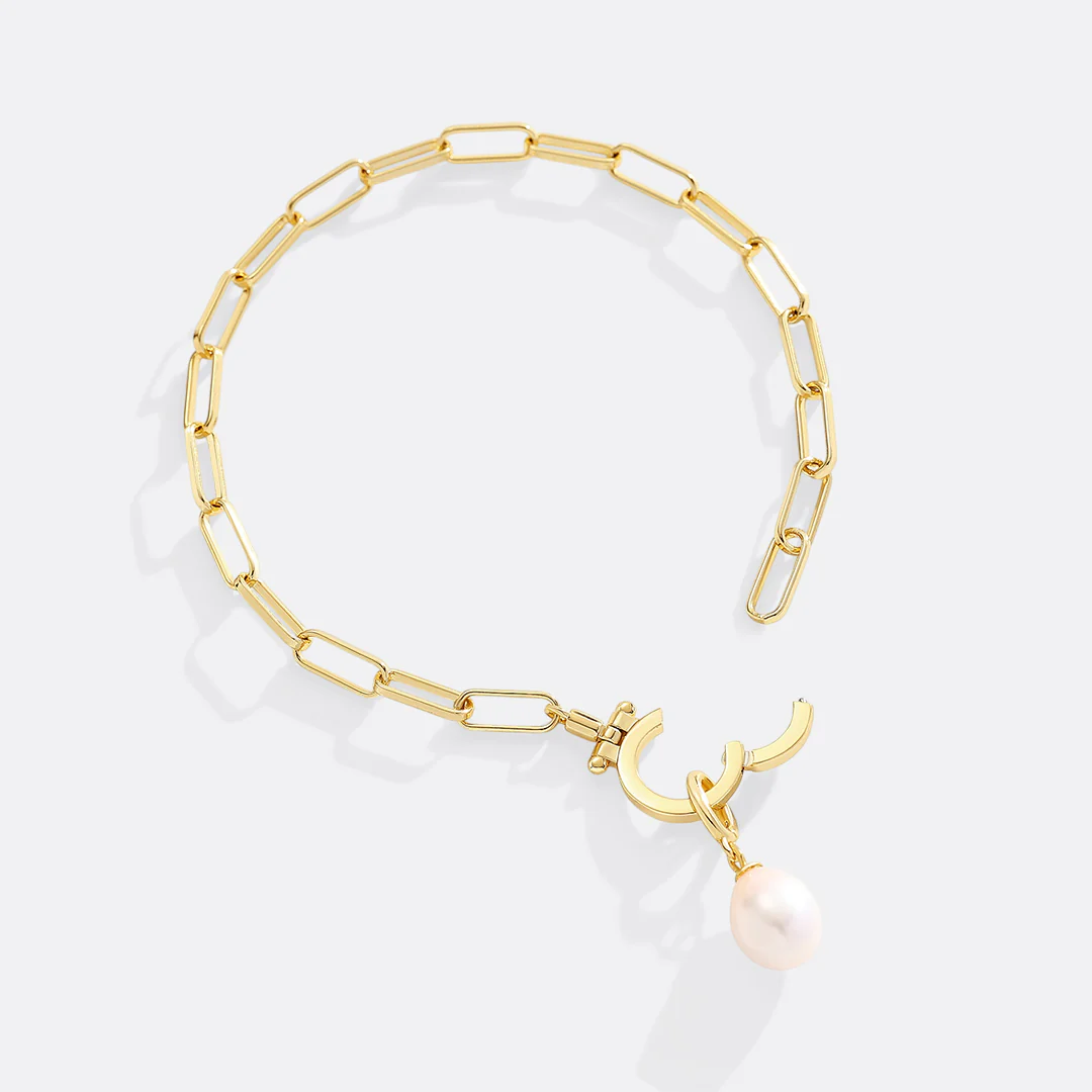 Natural Pearl Drop Charm