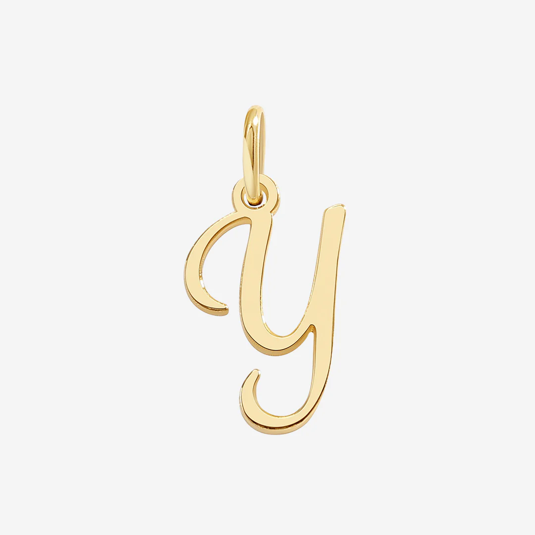 Cursive Initial Charm
