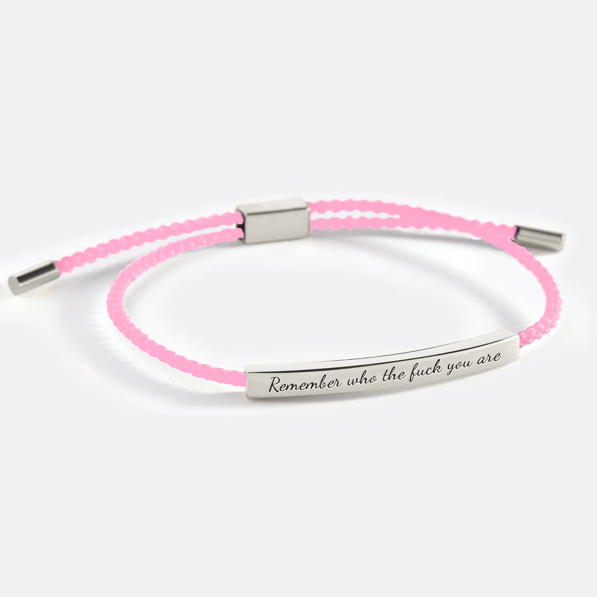 Remember Who the F♥ck You Are Inspire Bracelet