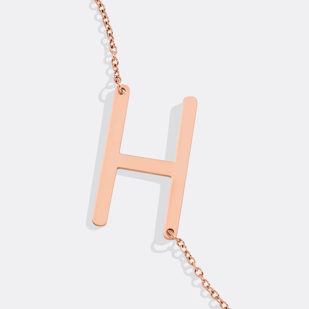 Statement Initial Necklace