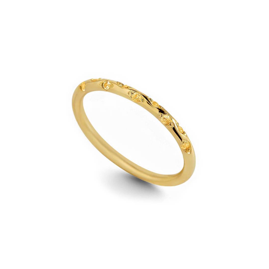 Dainty Constellation Birthstone Ring