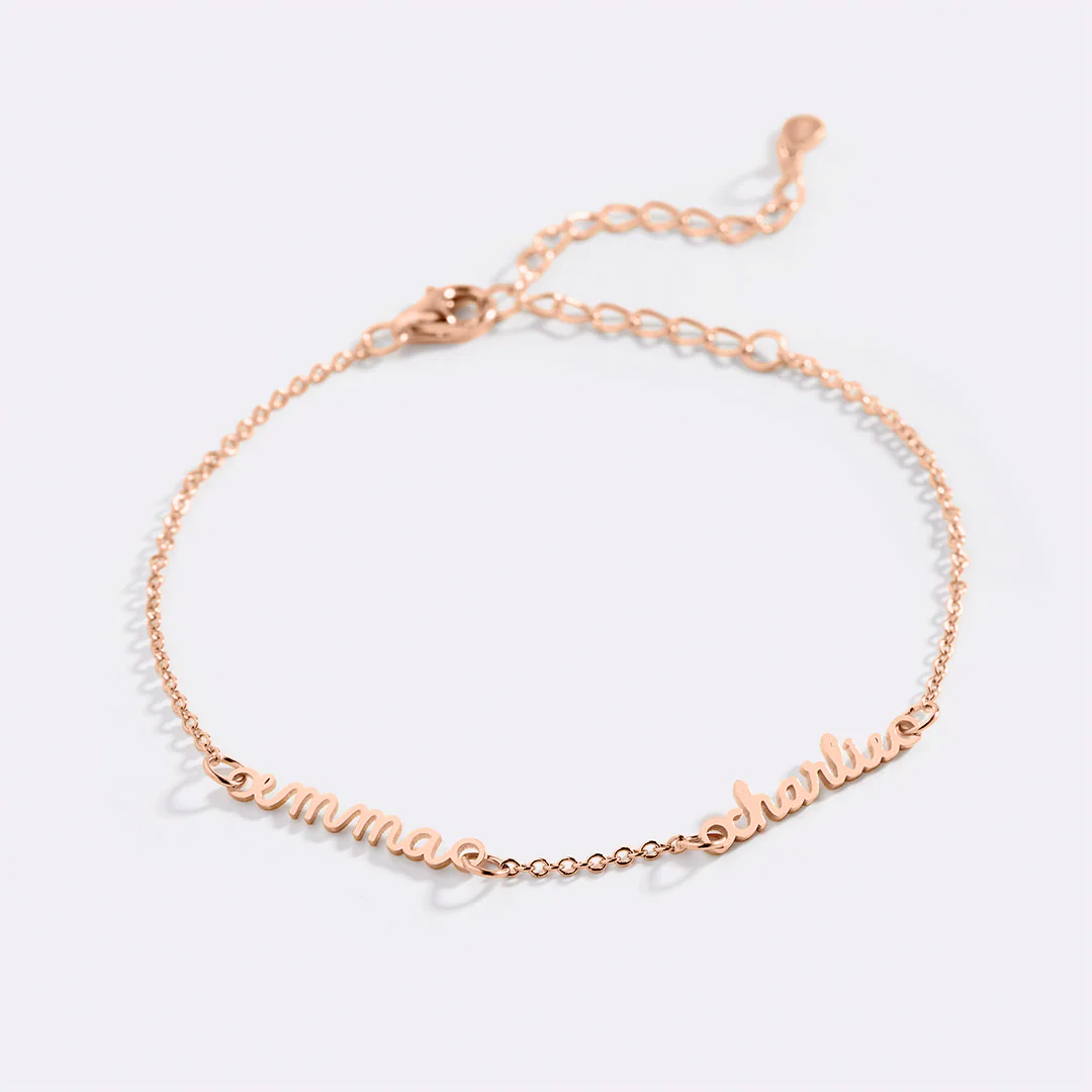 Stella Dainty Multiple Name Bracelet