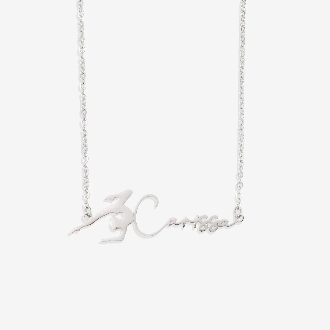 Personalized Gymnastics Necklace