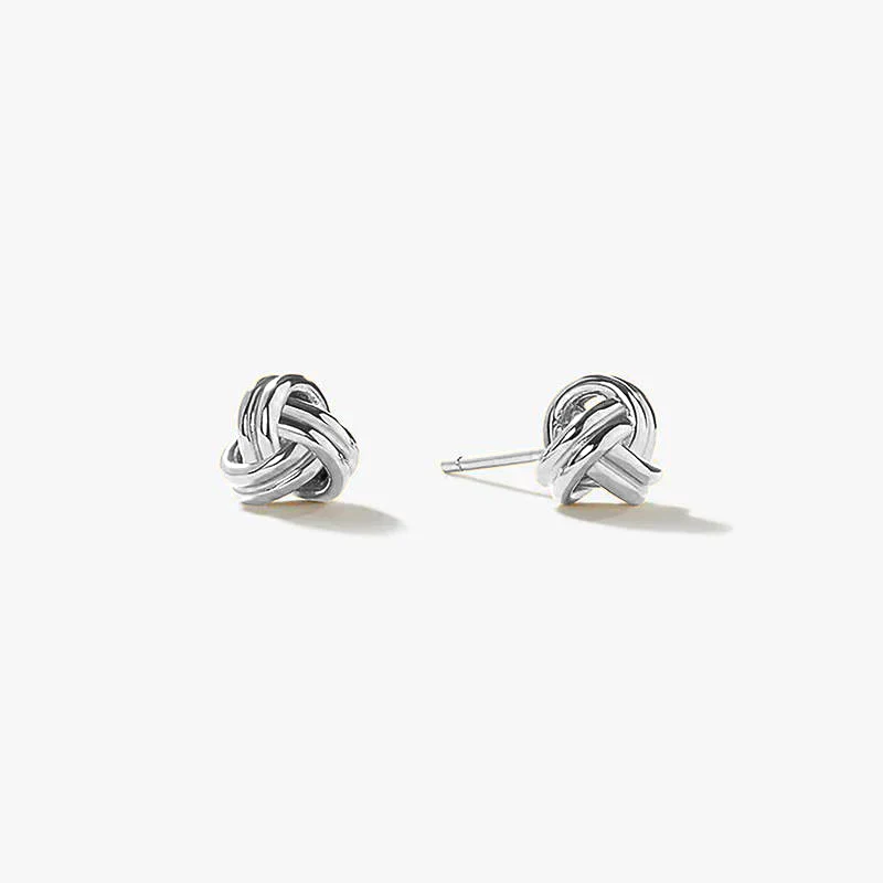 Love Knot Stud Earrings