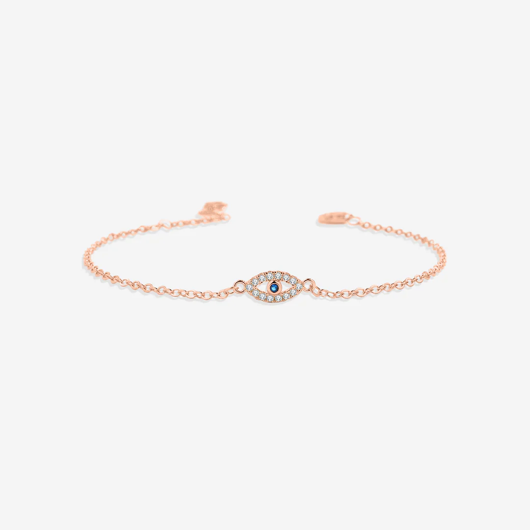 Dainty Evil Eye Charm Bracelet