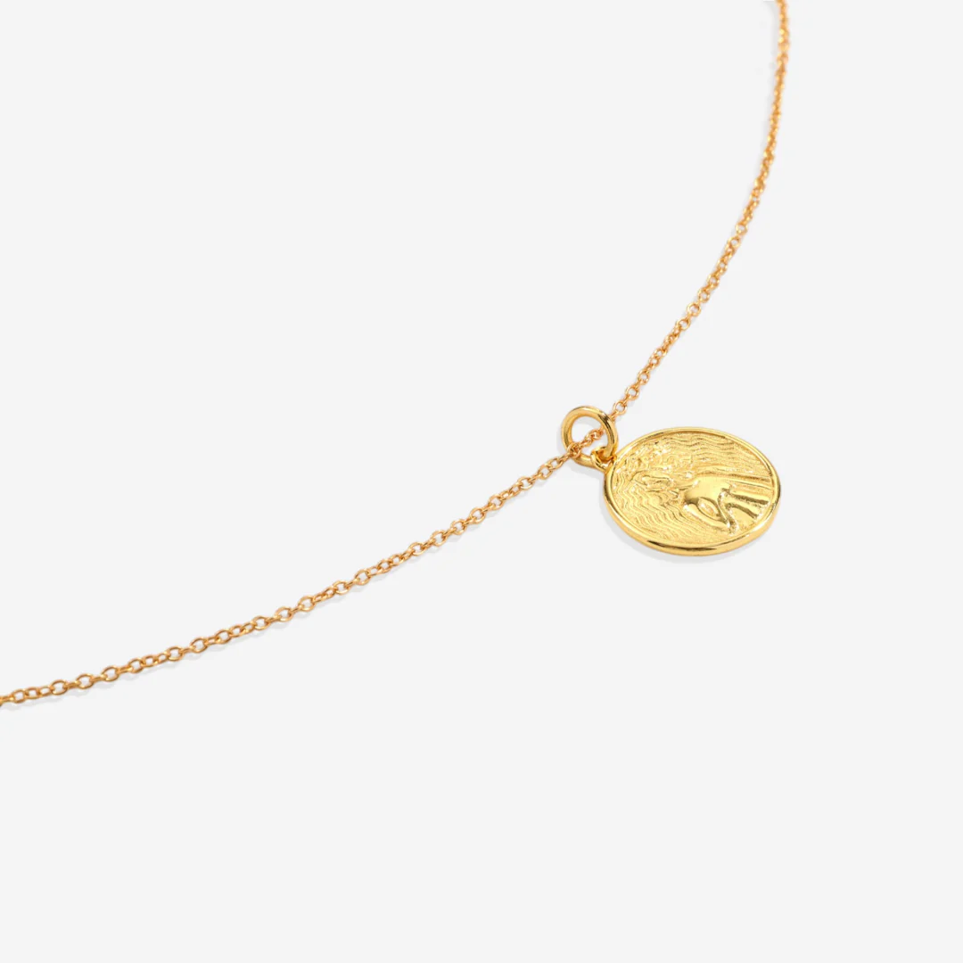 Greek Goddess Pendant Necklace