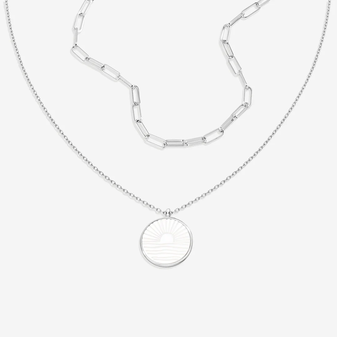 Mint Paperclip Sunrise Layering Set