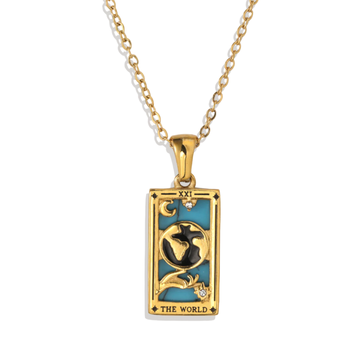 The World Tarot Necklace