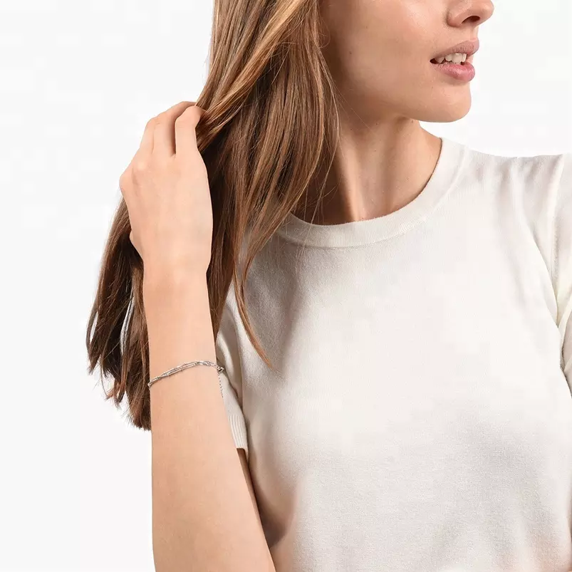 Triple Layer Satellite Chain Bracelet