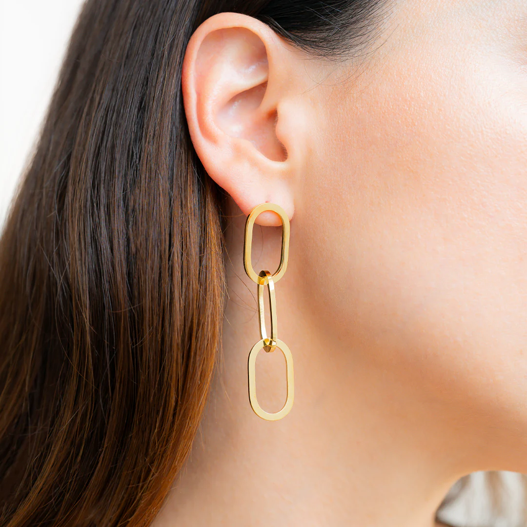 Chunky Chain Link Earrings
