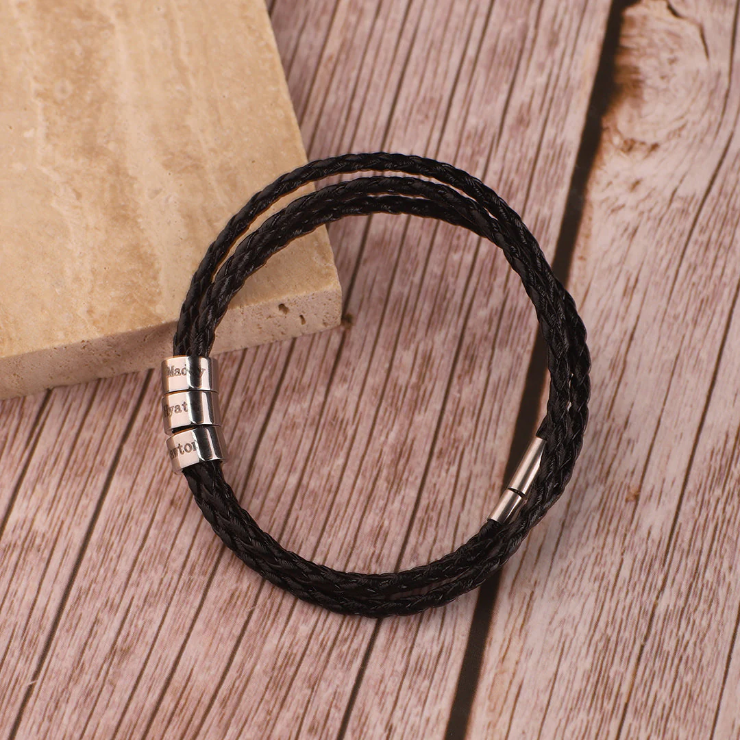 Personalized Beaded Bracelet