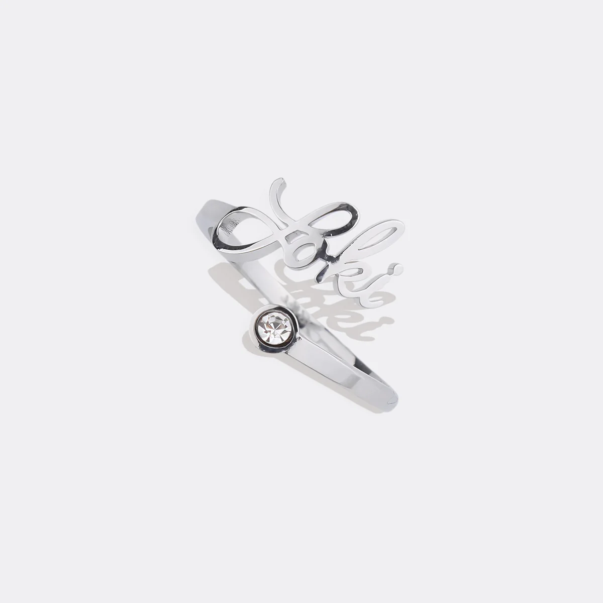 Custom Name Birthstone Ring