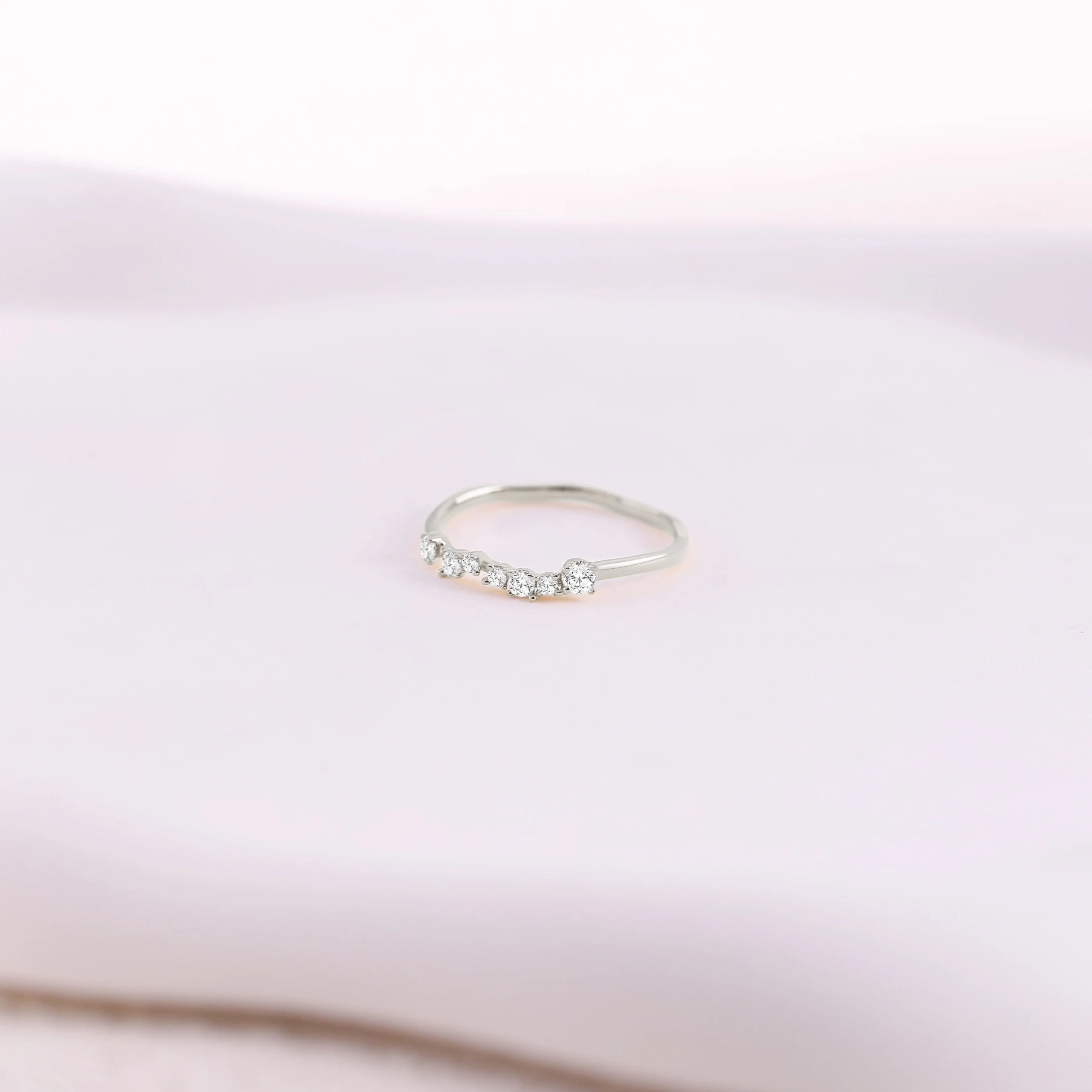 Shimmer Diamond Ring