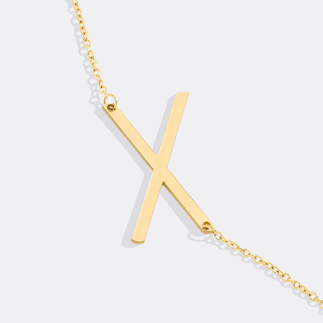 Statement Initial Necklace