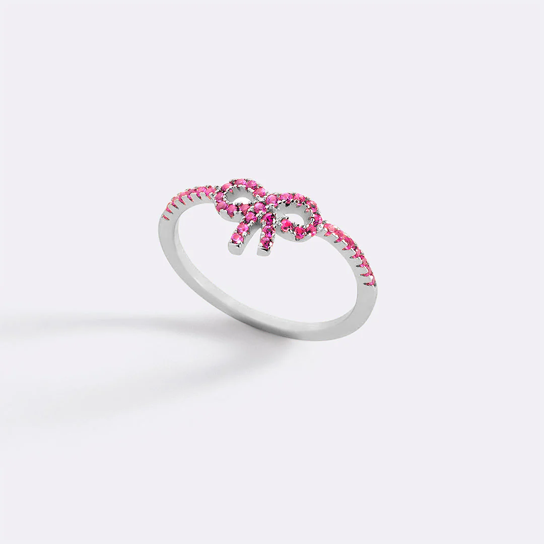 Pave Bow Ring
