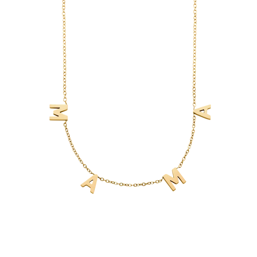 The MAMA Letter Necklace