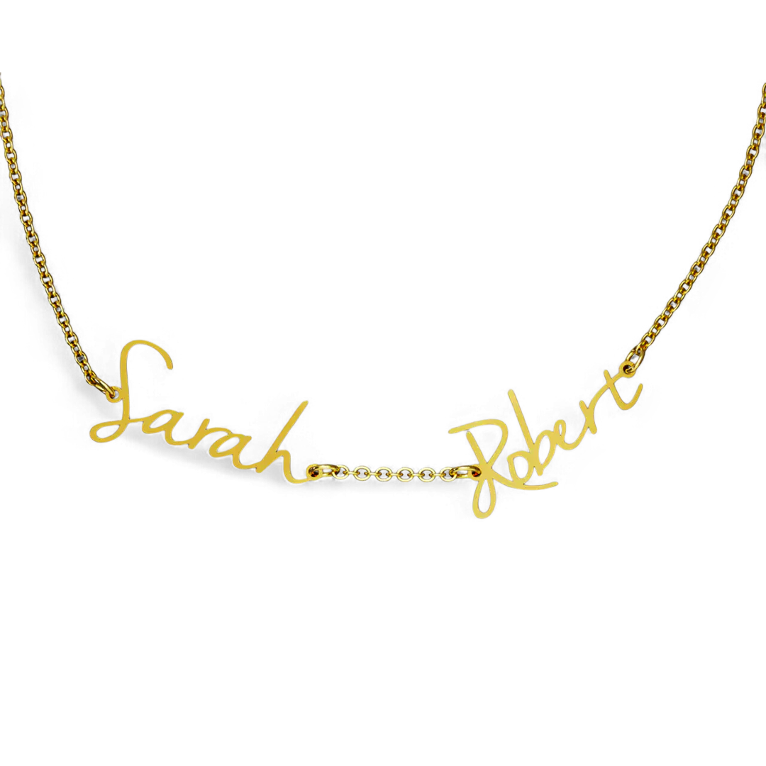 Fairy Double Name Necklace