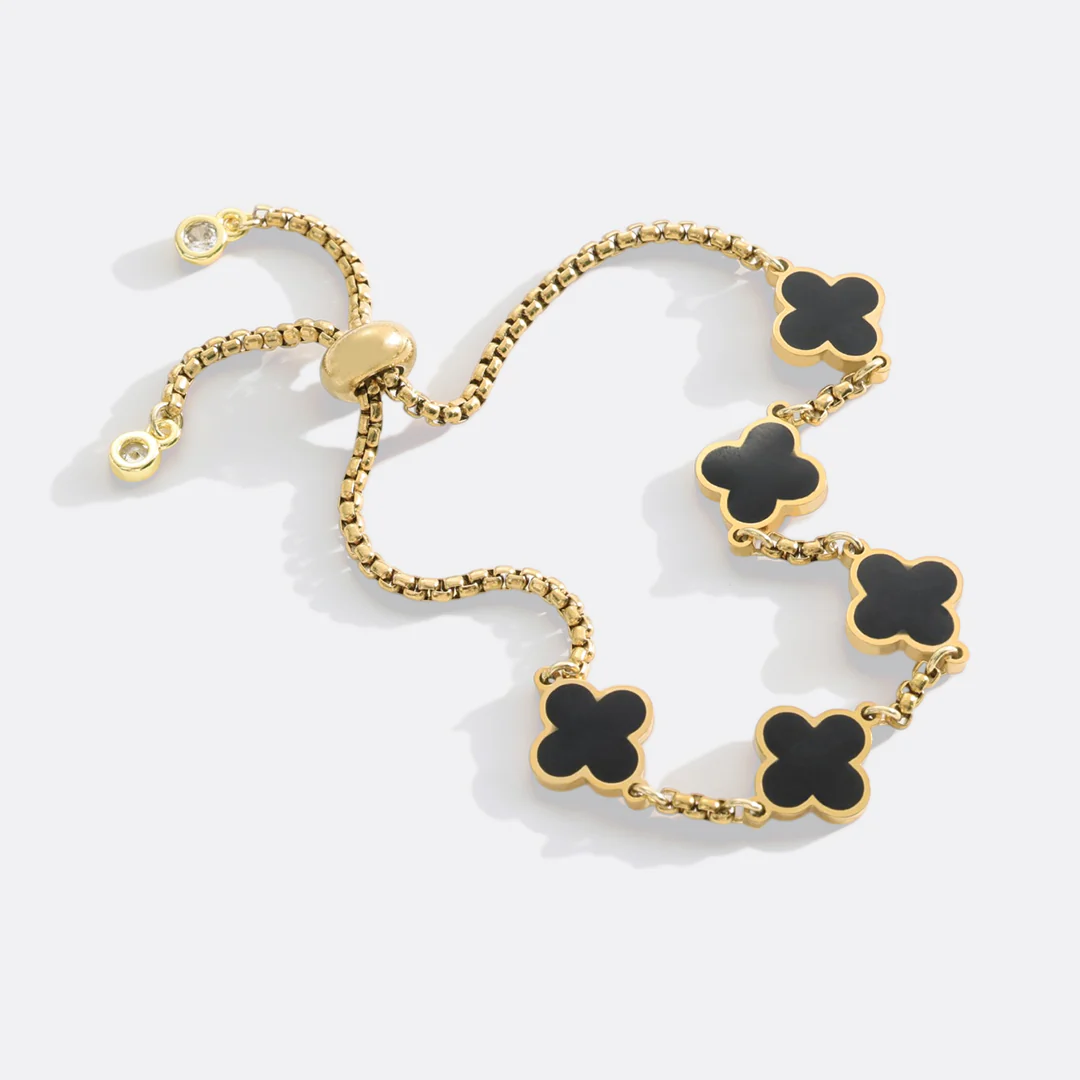 Clover Enamel Bracelet