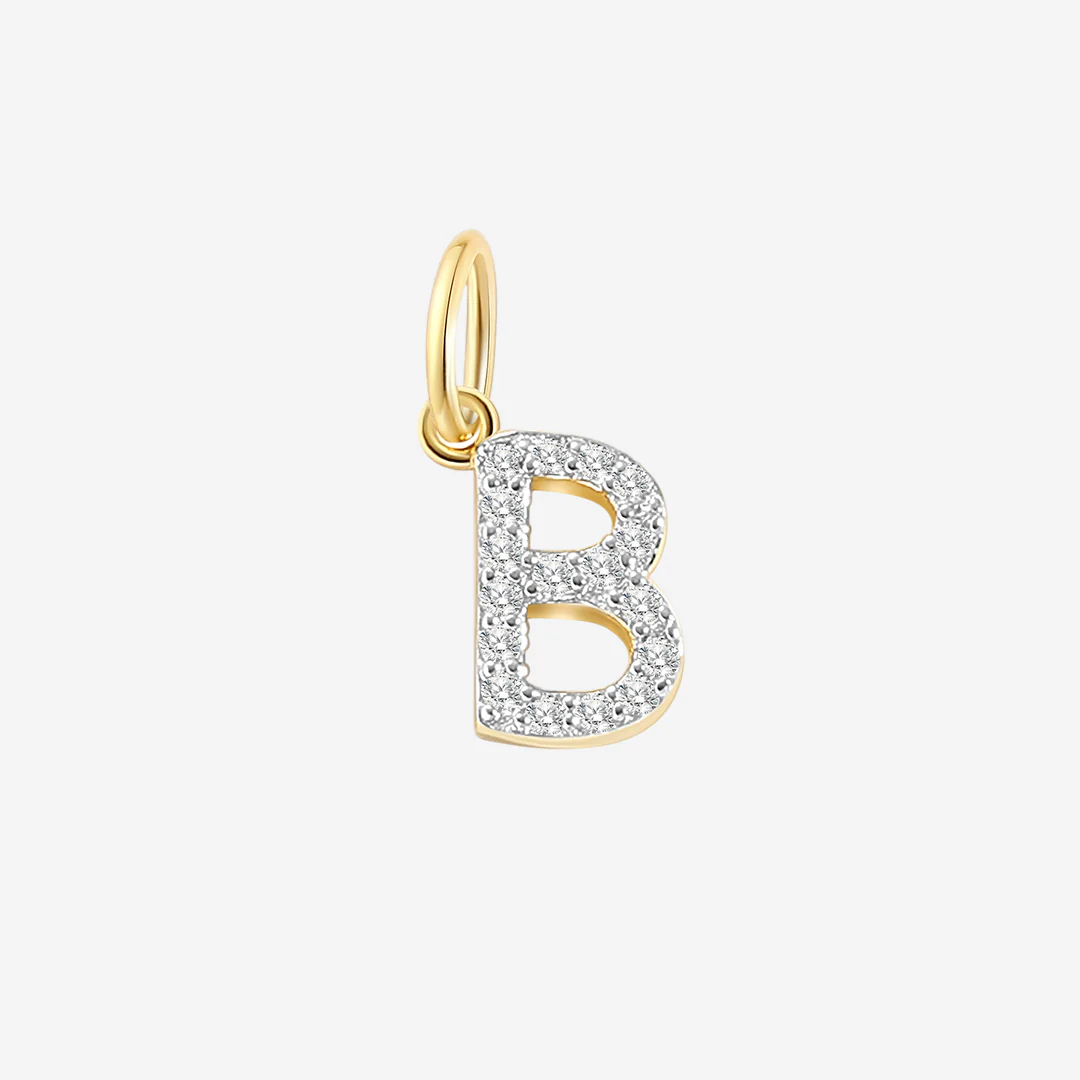 Diamond Initial Charm