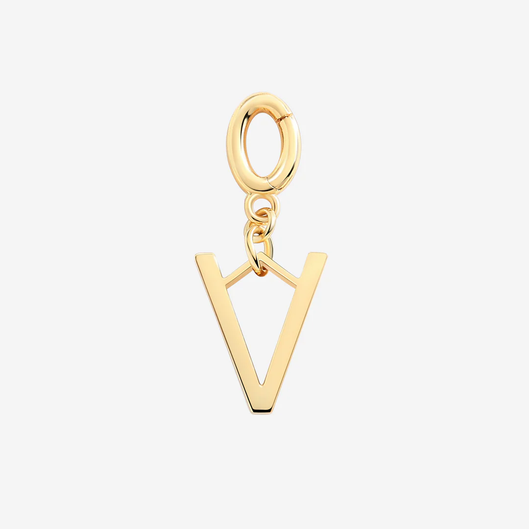 Minimalist Initial Charm