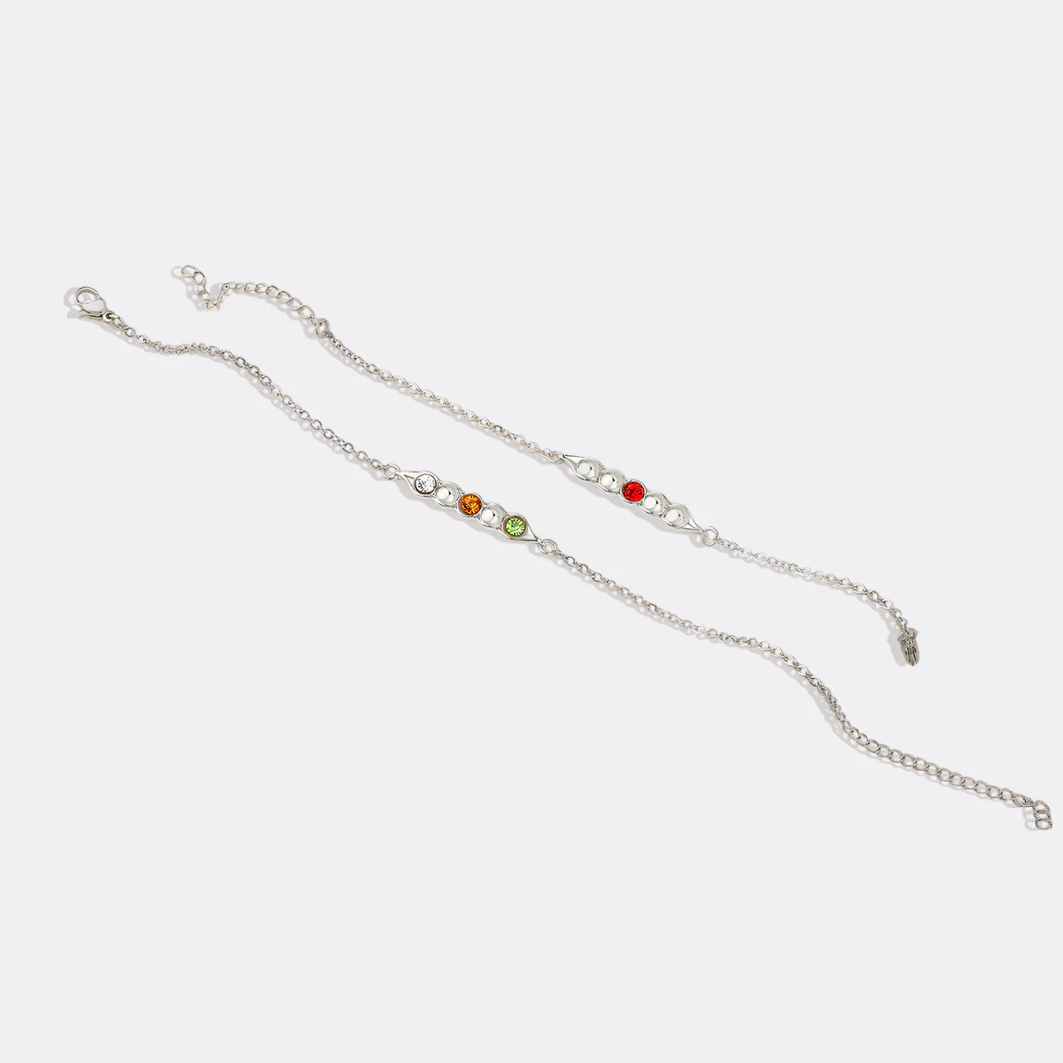 Peas in a Pod Birthstone Bracelet