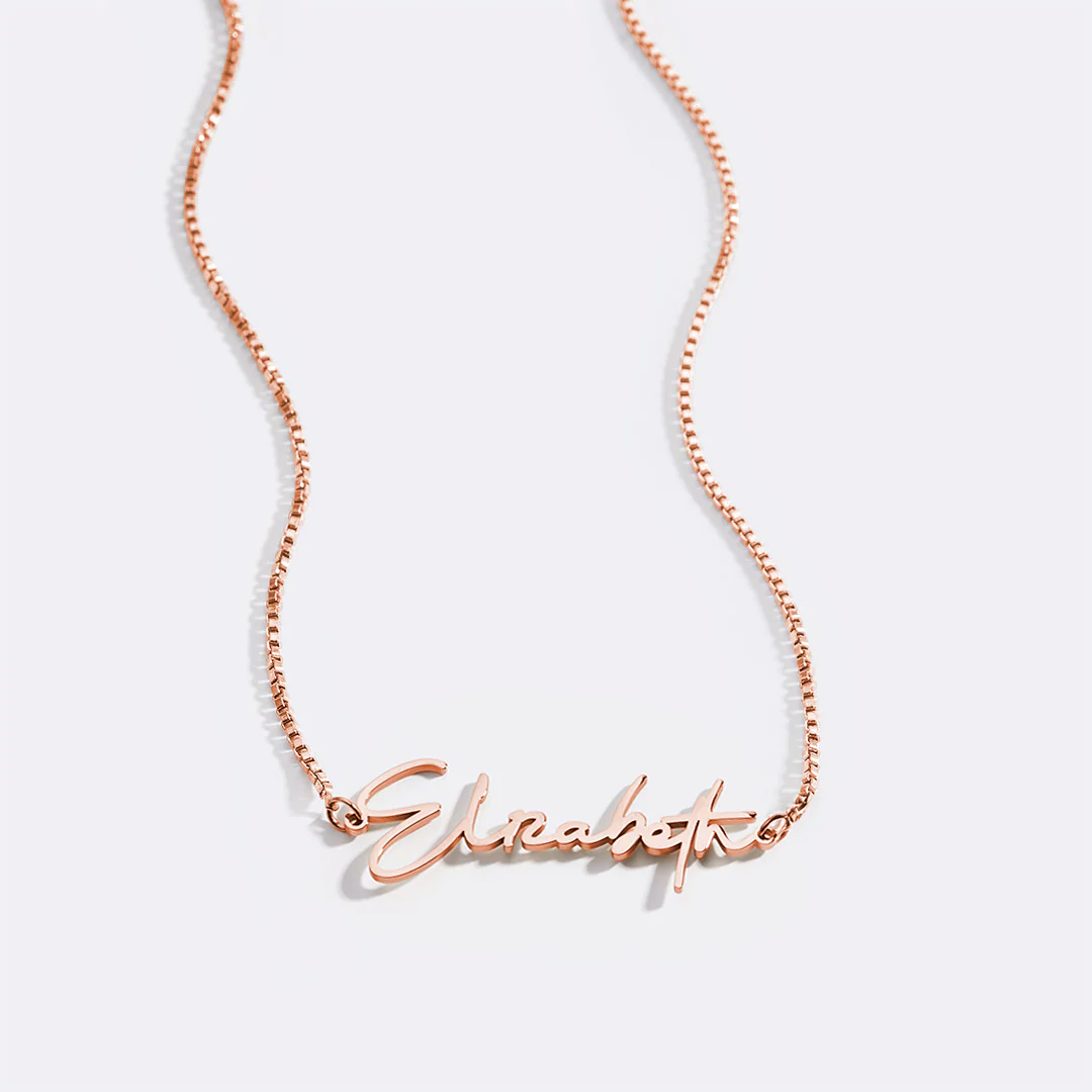 Modern Name Necklace