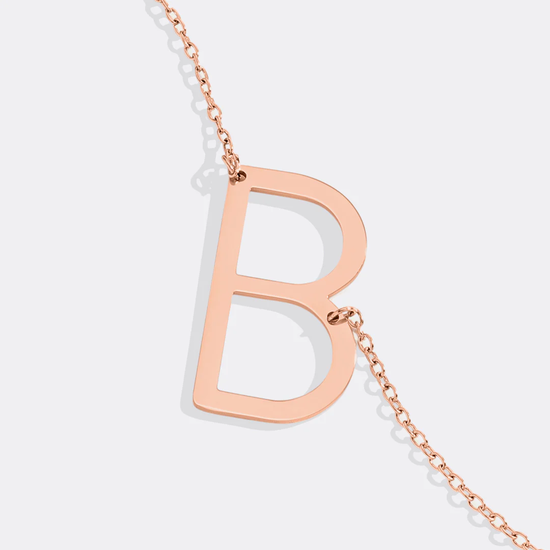 Statement Initial Necklace