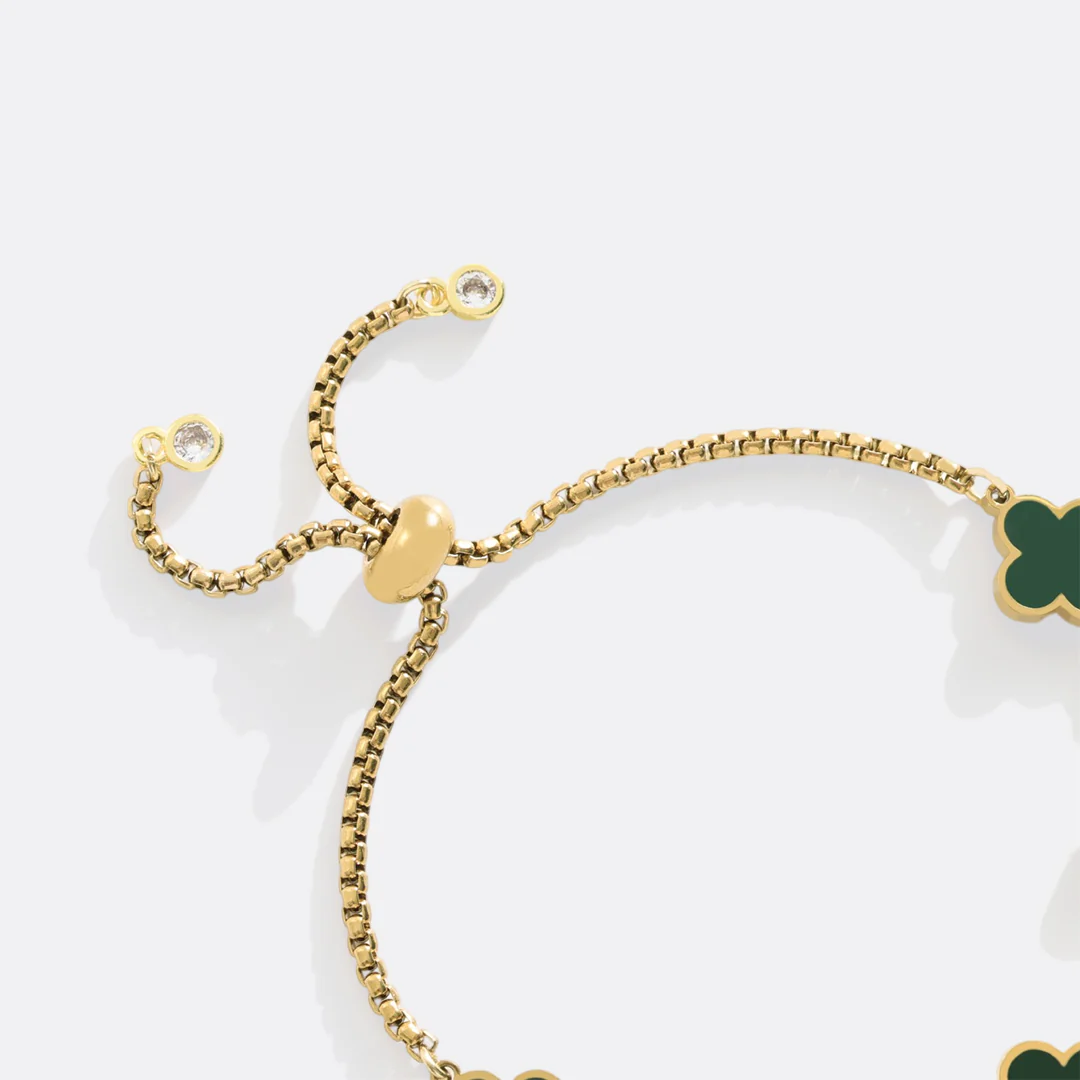 Clover Enamel Bracelet