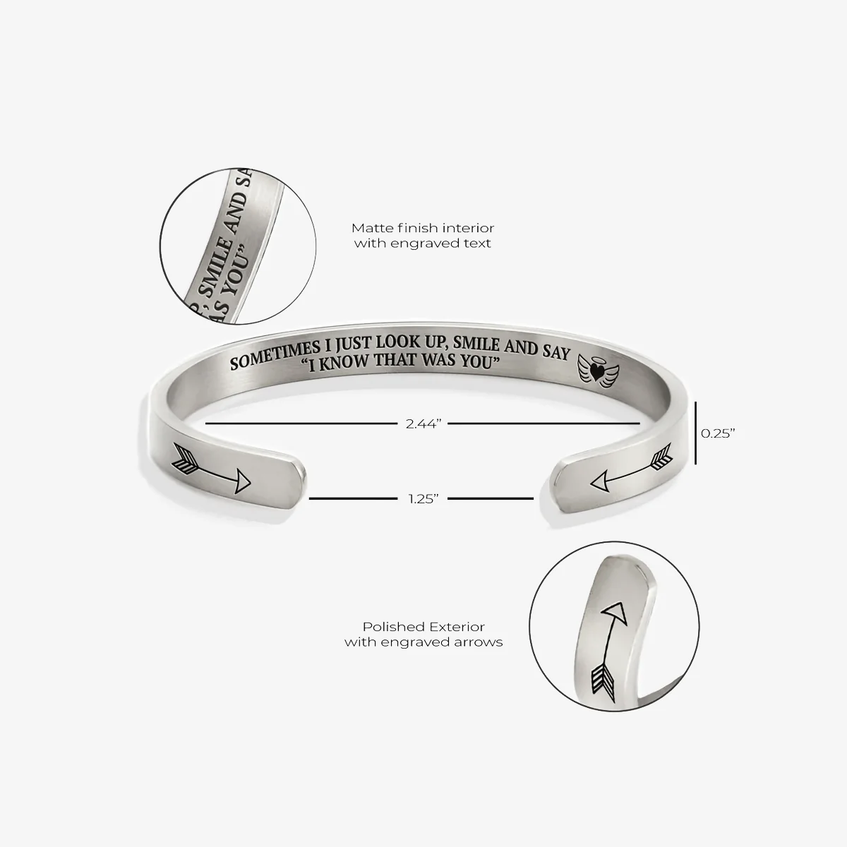 I Know That Was You Cuff Bracelet