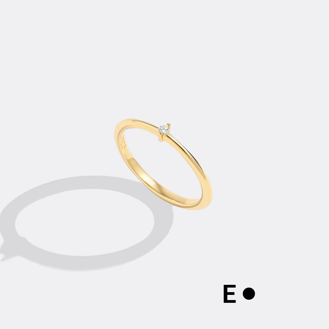 Dainty Personalized Morse Code Ring