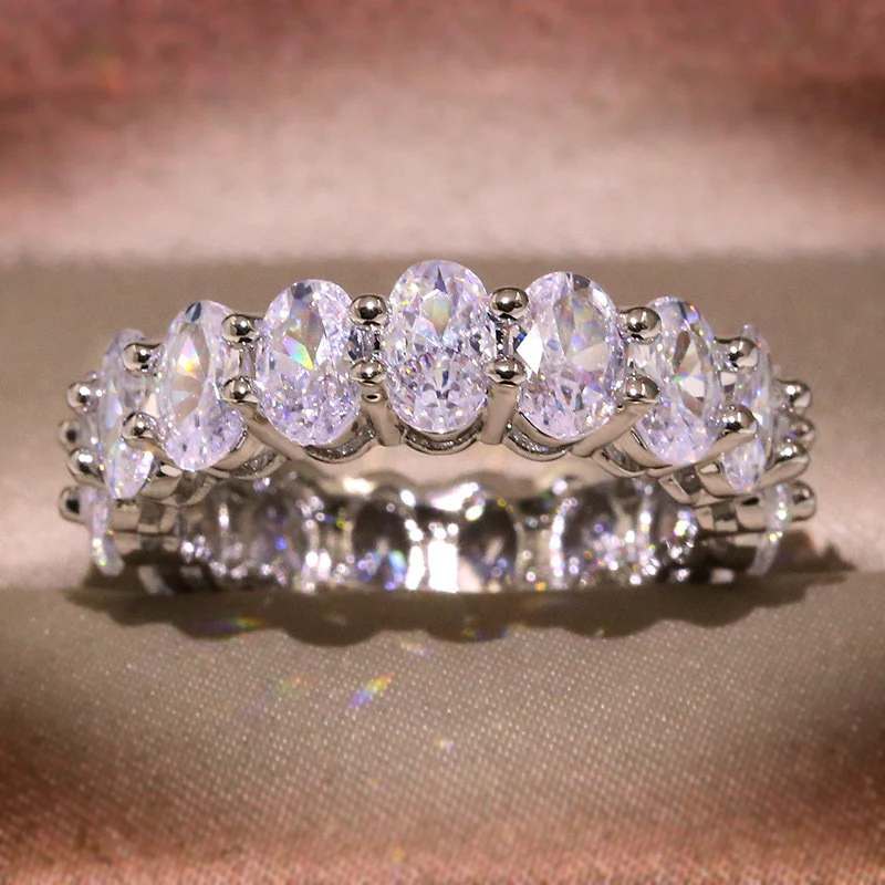 Oval Eternity Ring