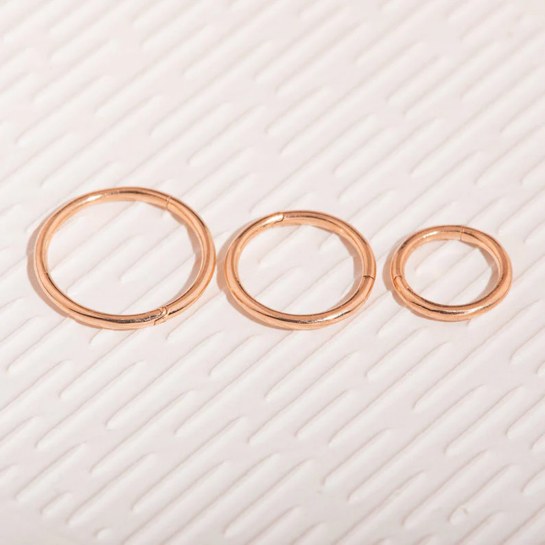 Classic Cartilage Hoop Earrings | 16g