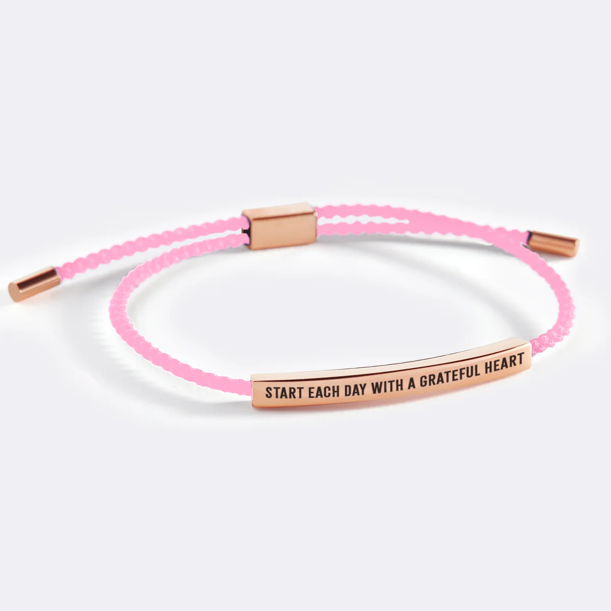 Start Each Day With A Greatful Heart Inspire Bracelet