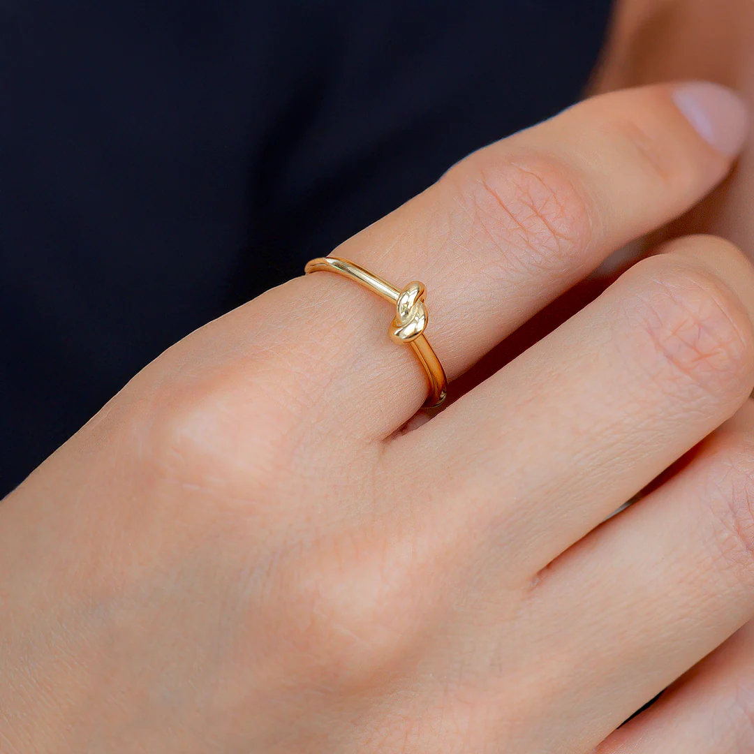 Classic Gold Knot Ring