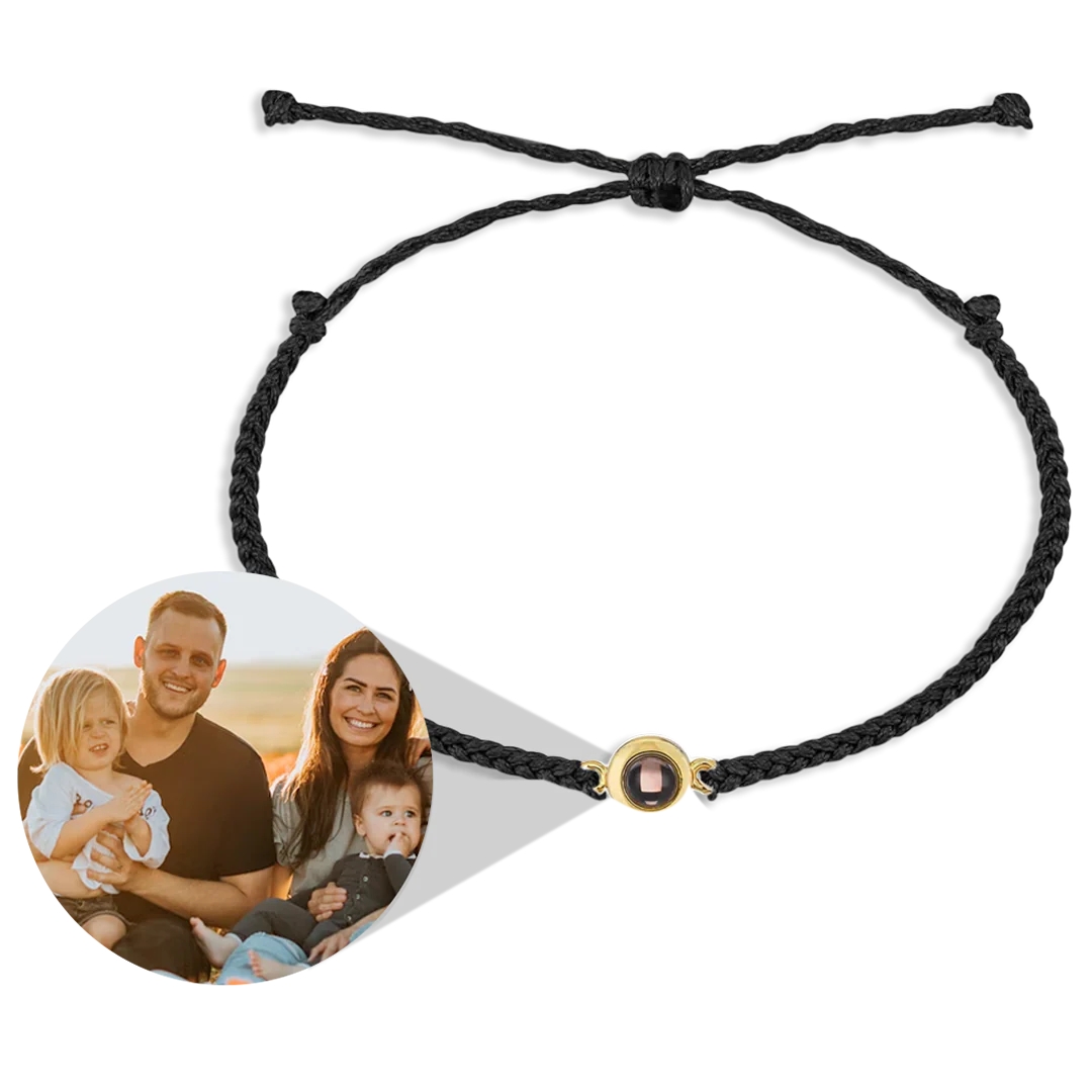 Personalized Adjustable Photo Bracelet