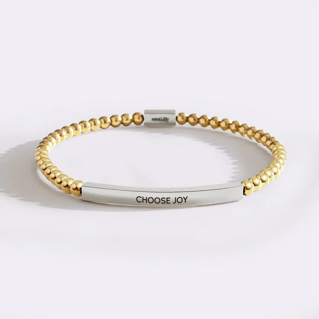 Choose Joy Beaded Inspire Bracelet