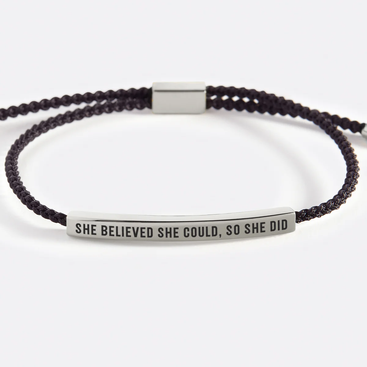 She Believed She Could, So She Did Inspire Bracelet
