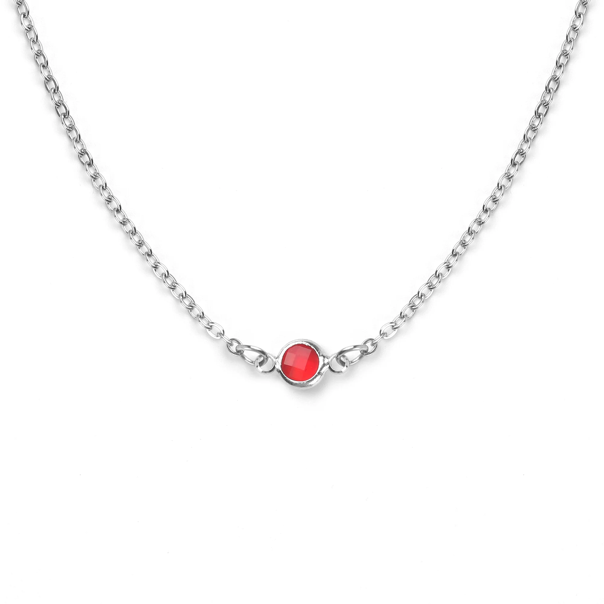 Multi-Stone Birthstone Necklace
