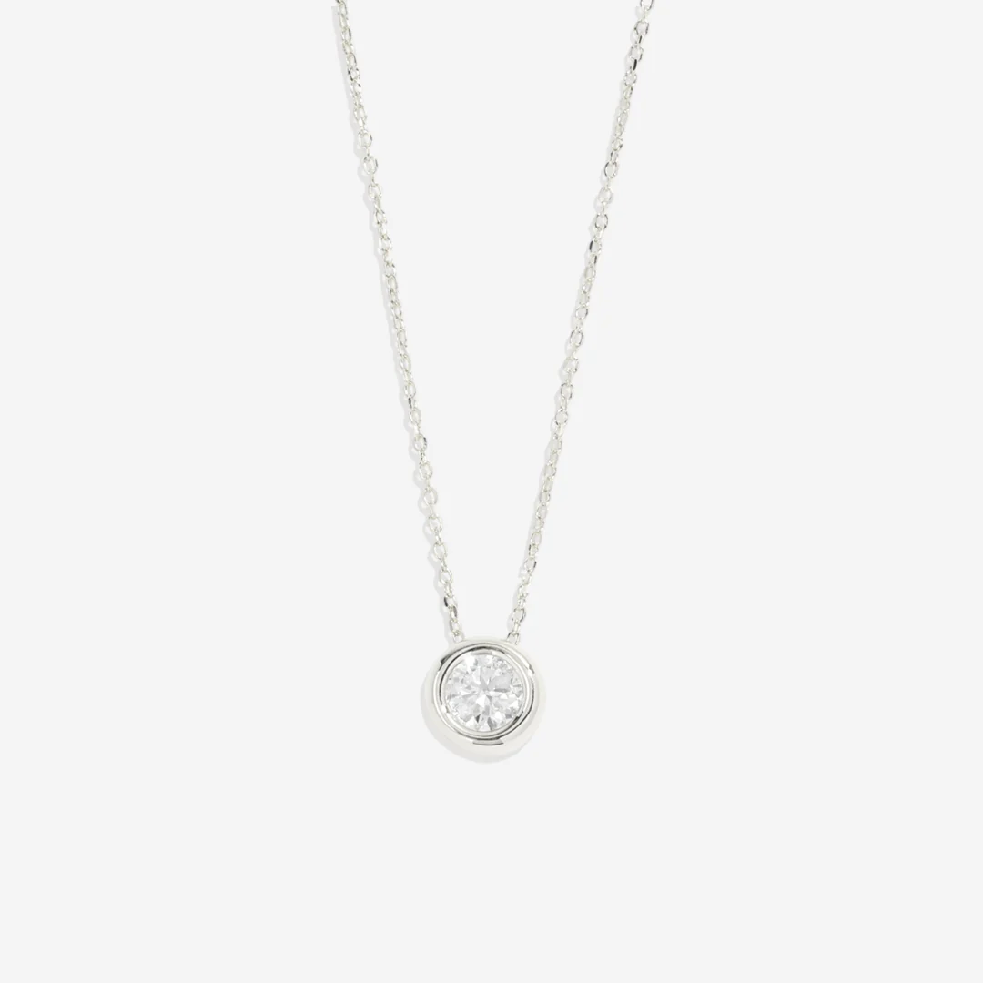 Bubble Solitaire Necklace