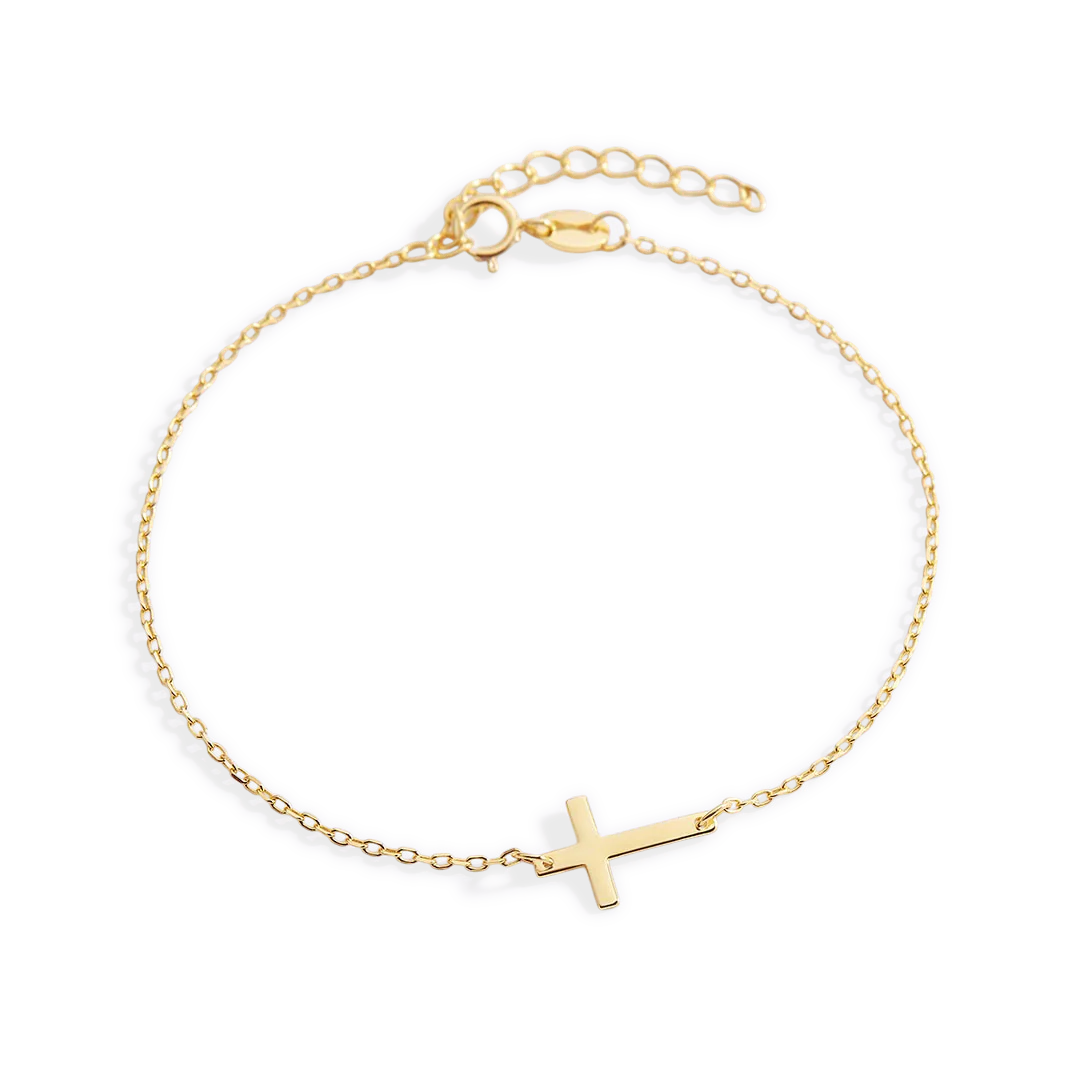 Cross Charm Bracelet