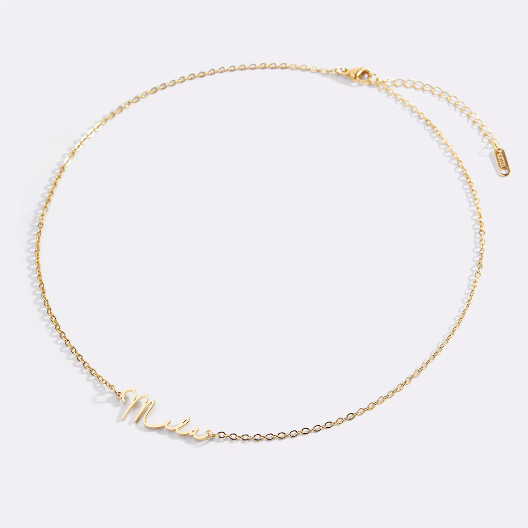 Mon Amour Name Necklace