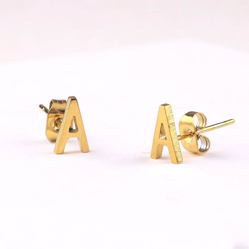 The Skinny Initial Earrings