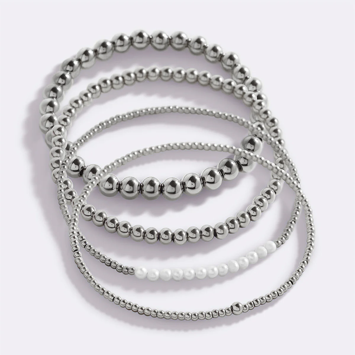 Everyday Pearl Bracelet Stacking Set