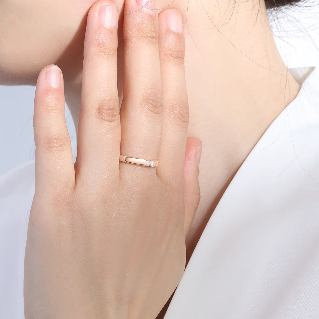 Baguette Diamond Band Ring