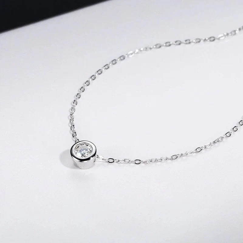 Bubble Solitaire Necklace