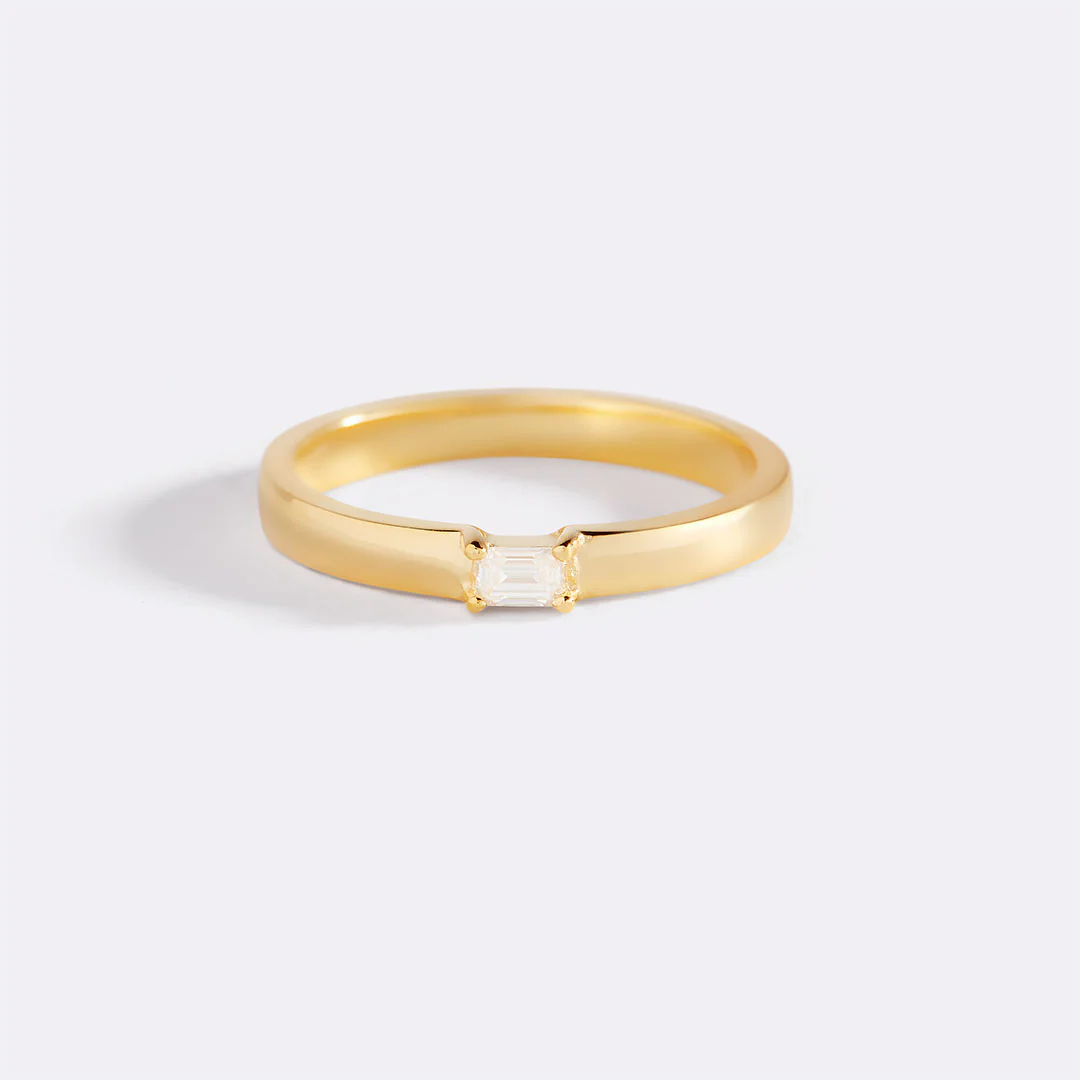 Baguette Diamond Band Ring