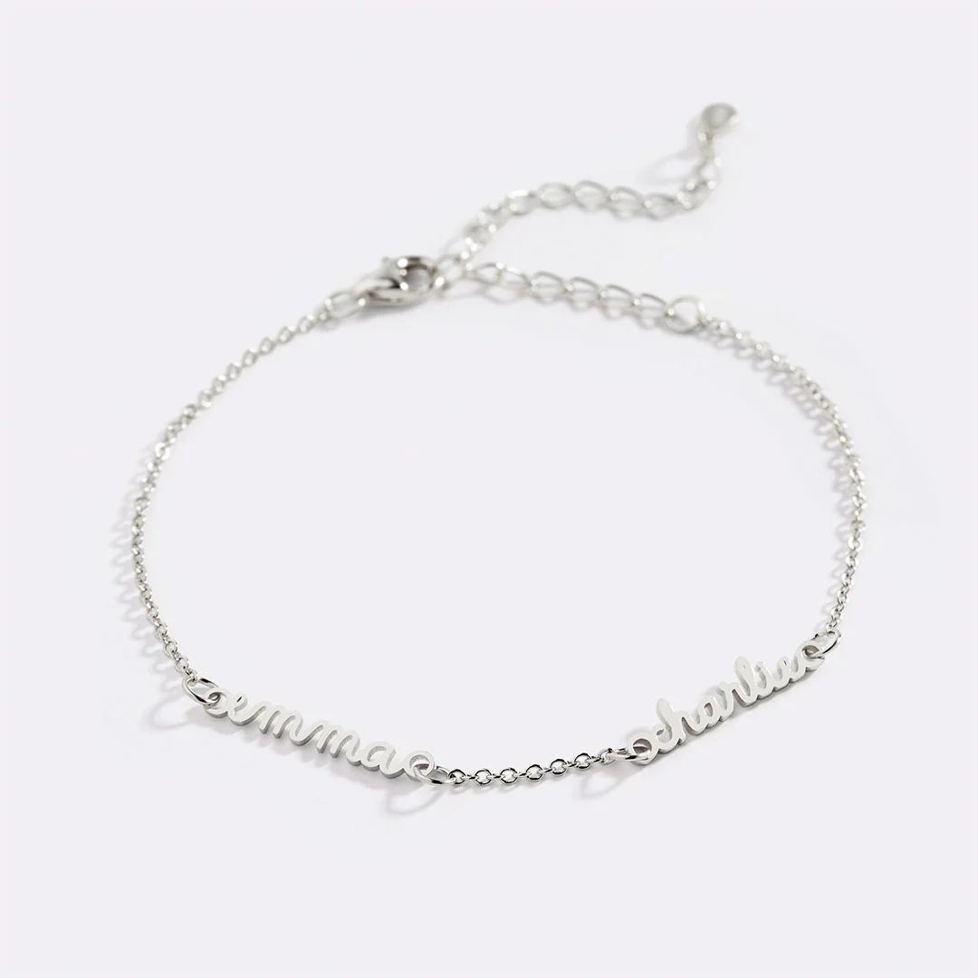 Stella Dainty Multiple Name Bracelet