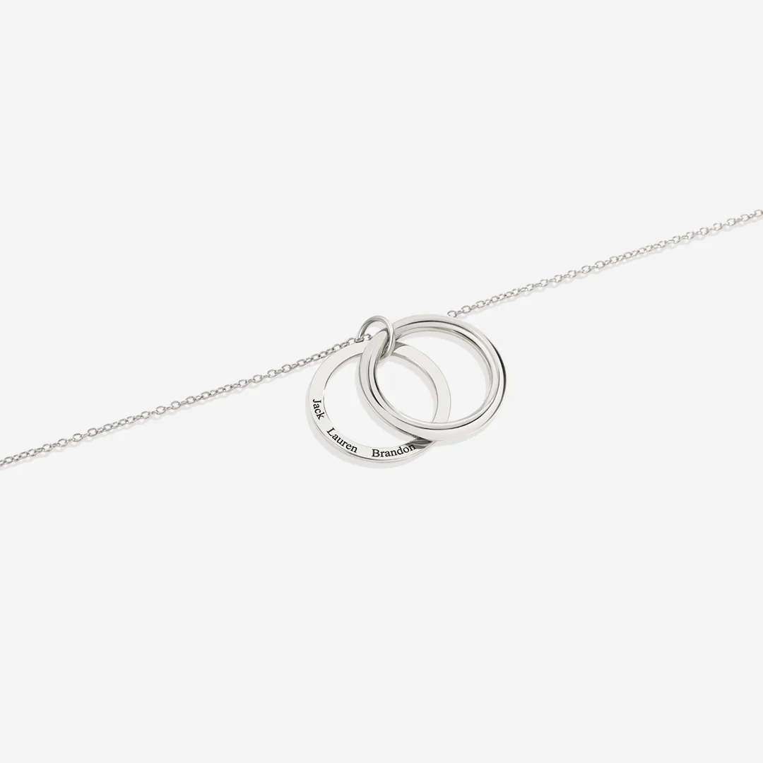Hidden Message Ring Necklace
